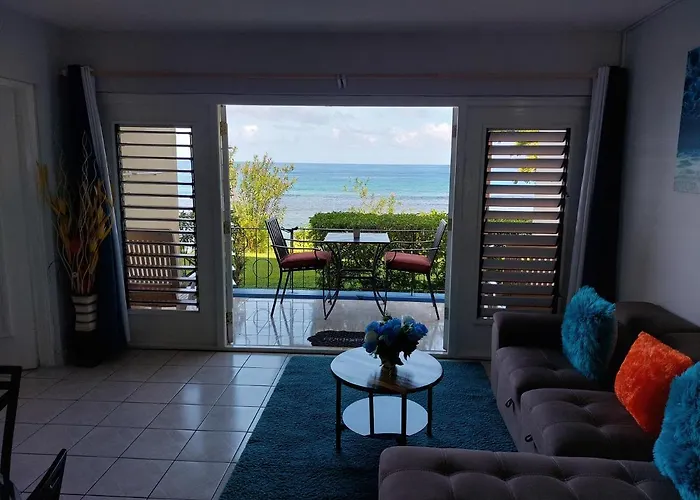 Contemporary Ocean View 2bed Carib Apartment *