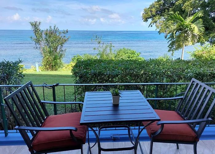Contemporary Ocean View 2bed Carib Apartment